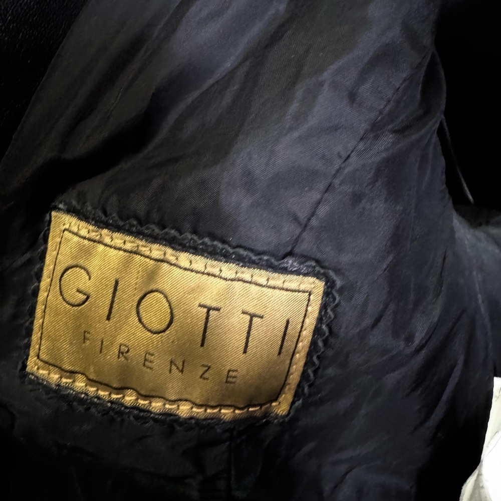Giotti Firenze Dark Leather Jacket for Women - Picture 7 of 9